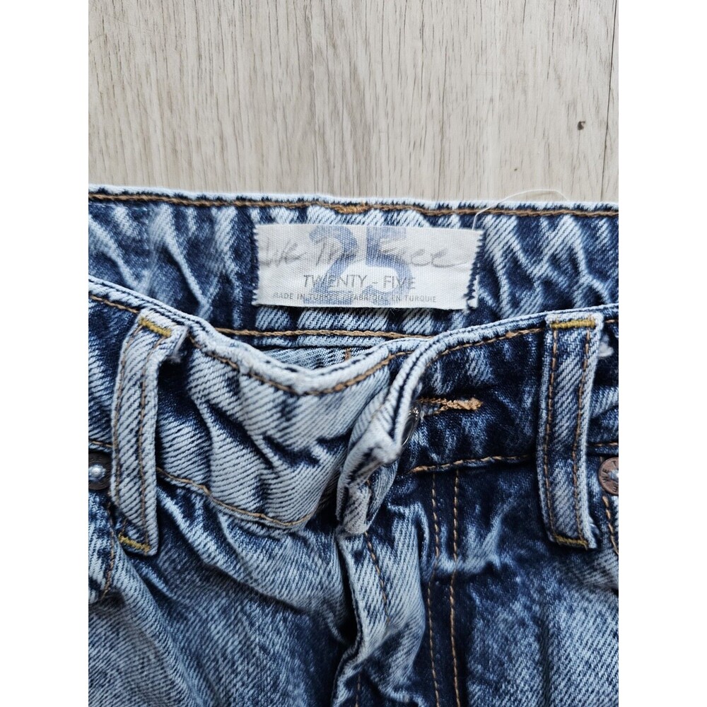 We The Free/FP High Rise Skinny Distressed Jeans Size 25 - Picture 2 of 6
